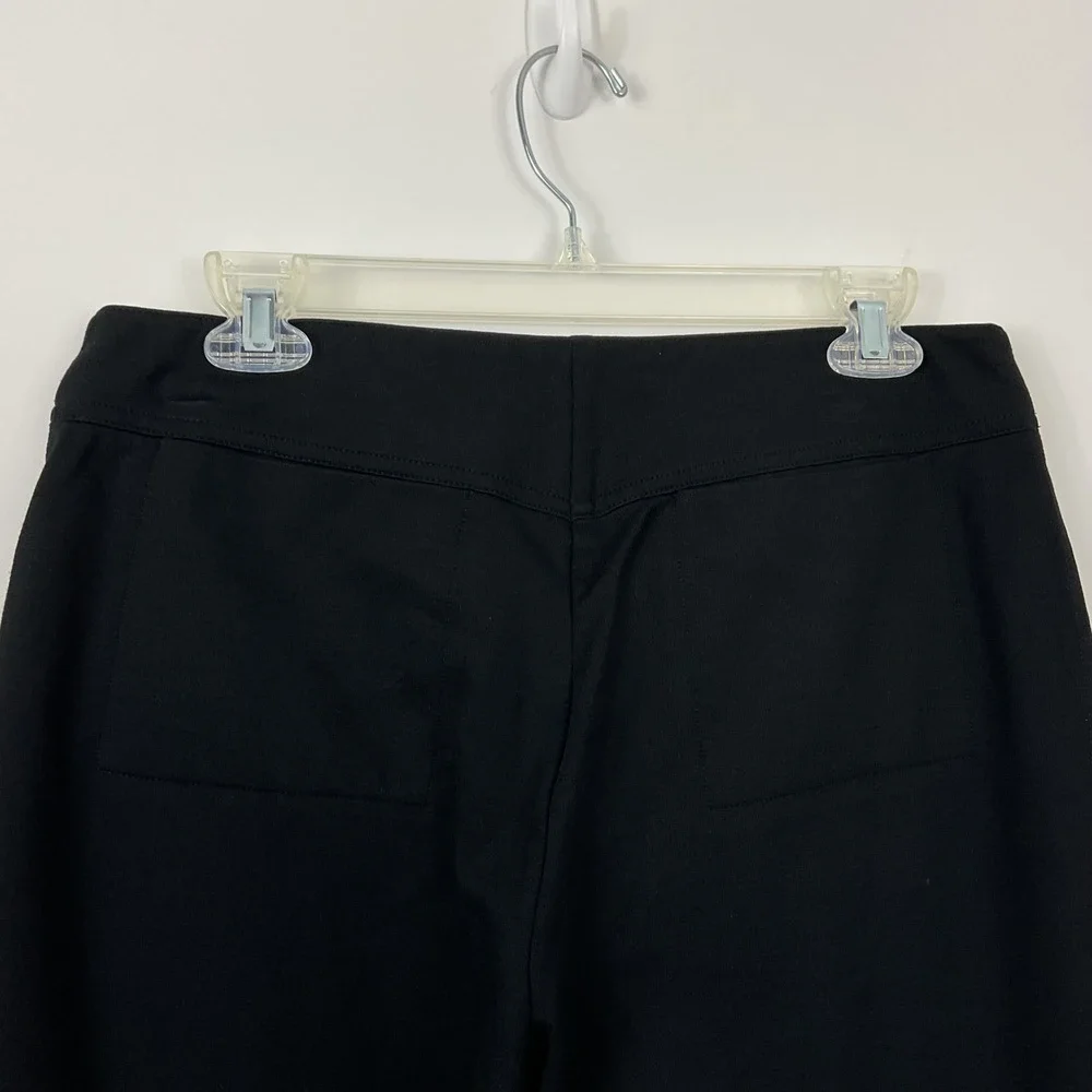 EILEEN FISHER Black Straight Leg Dress Pants Women's Size S